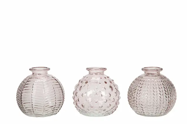 Klotvas Trio Mönster Rosa Mix