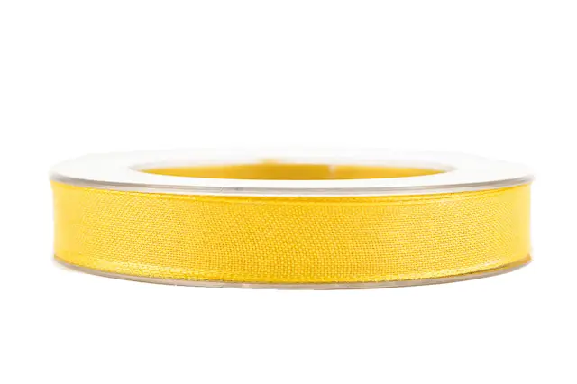Dekorationsband Chance Gul 15 mm