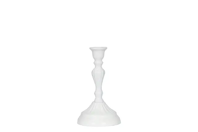 Ljusstake Flowery Emalj Shell