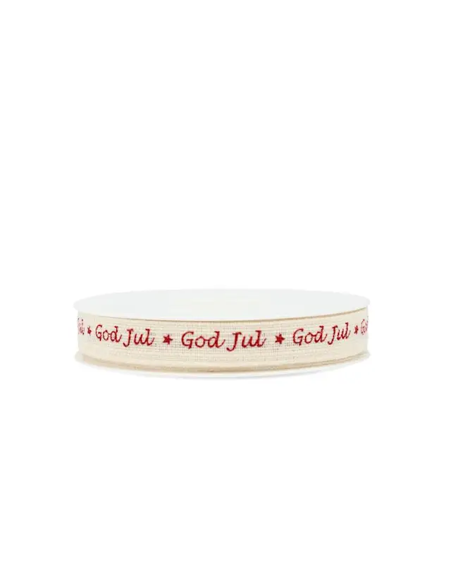 Dekorationsband God Jul