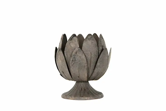 Ljuslykta Blom Metall
