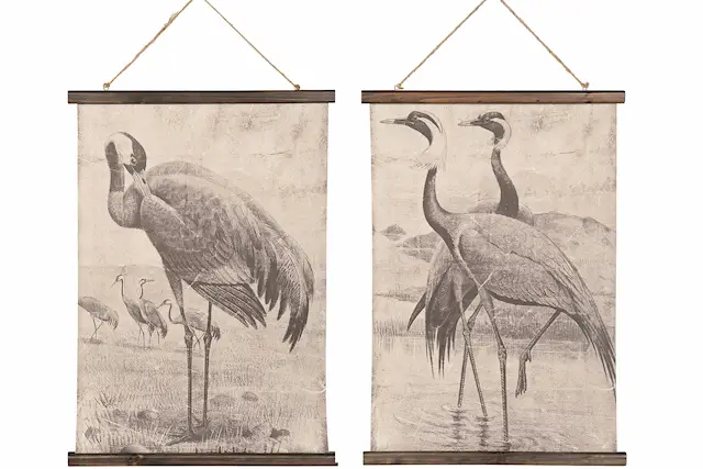 Väggbonad Tyg Trana Mix