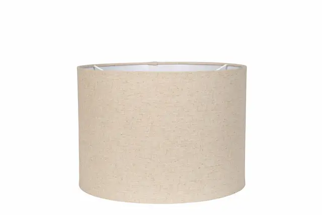 Lampshade Linen Cylinder Natural