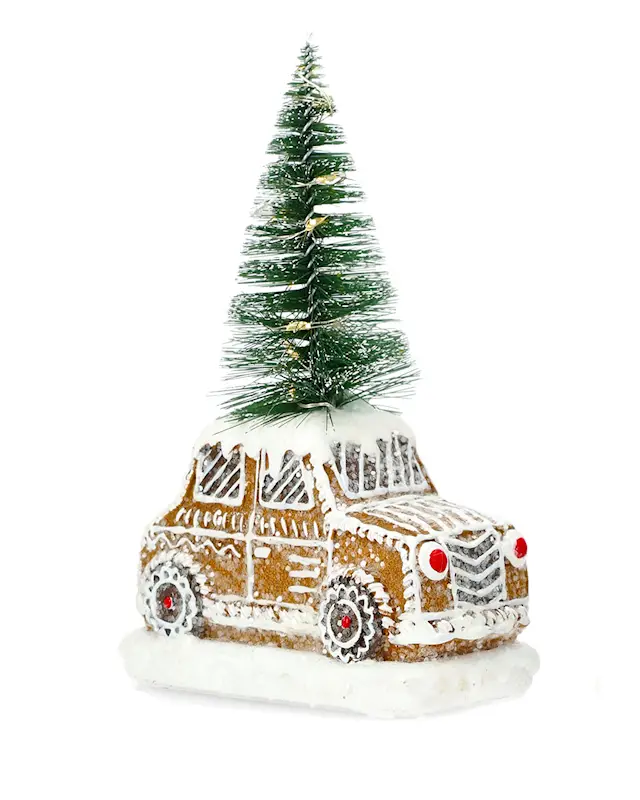 Gingerbread Car LED