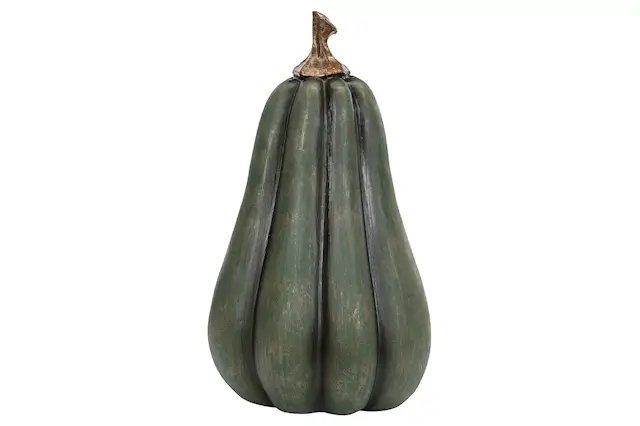 Pumpa Grön Avlång Poly