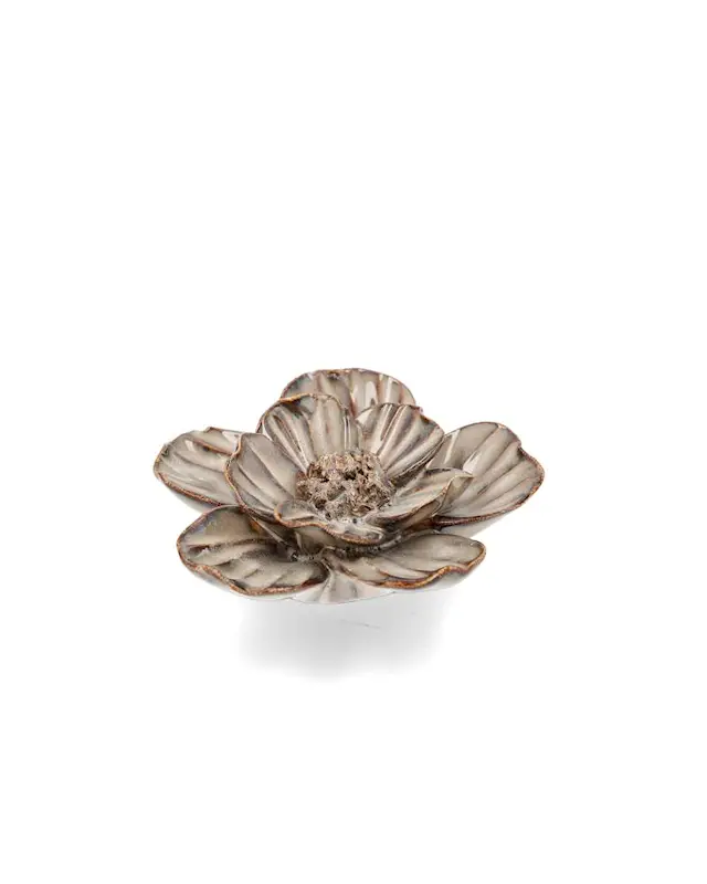 Koriste Kukka Onnellisuus Beige Glaze