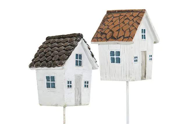 Tikku mökki valkoinen lajitelma