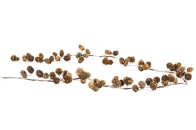 Garland Larch Cones Natural