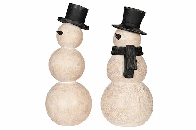 Dekoration Snögubbe Hatt Mix