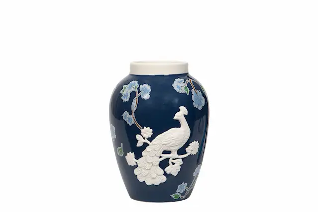 Vase Peacock Small