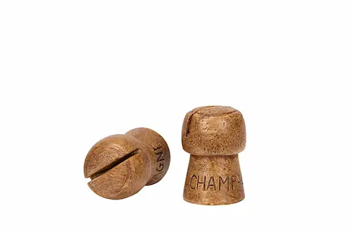Champagne Cork Card Holder Poly