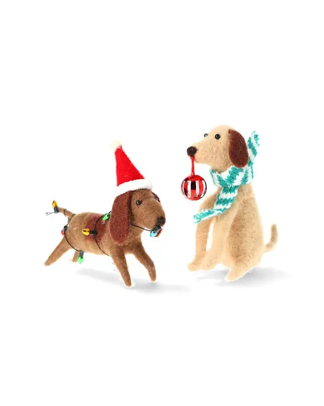 Ulldjur Julhund Mix