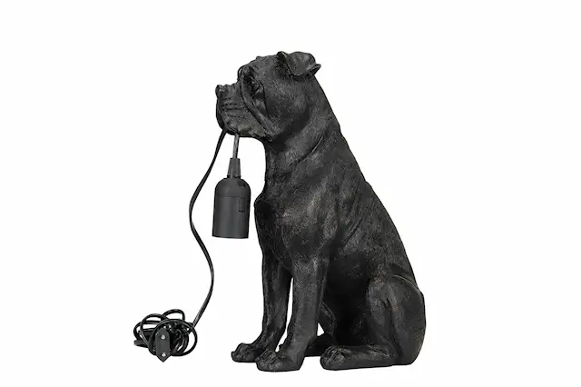 Bordslampa Hund