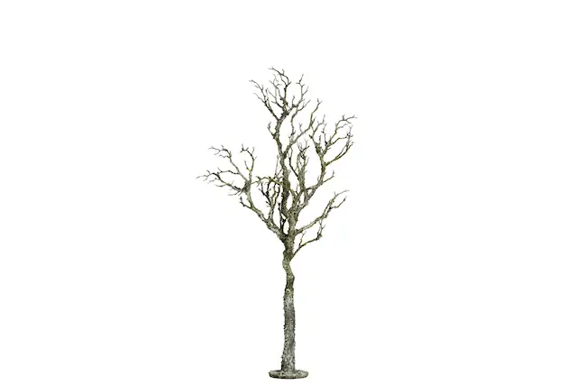 Keinotekoinen kasvipuu, muovi-/teräsjalusta