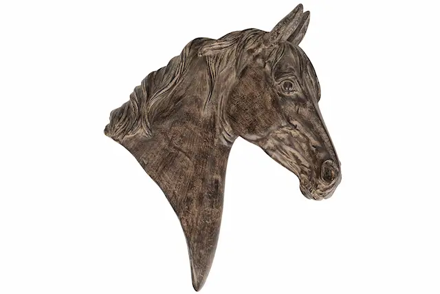 Väggdekoration Häst Profil