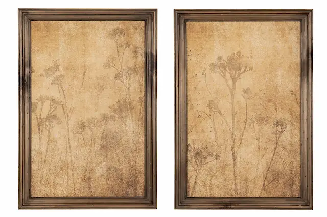 Tavla Med Glas Äng Mix