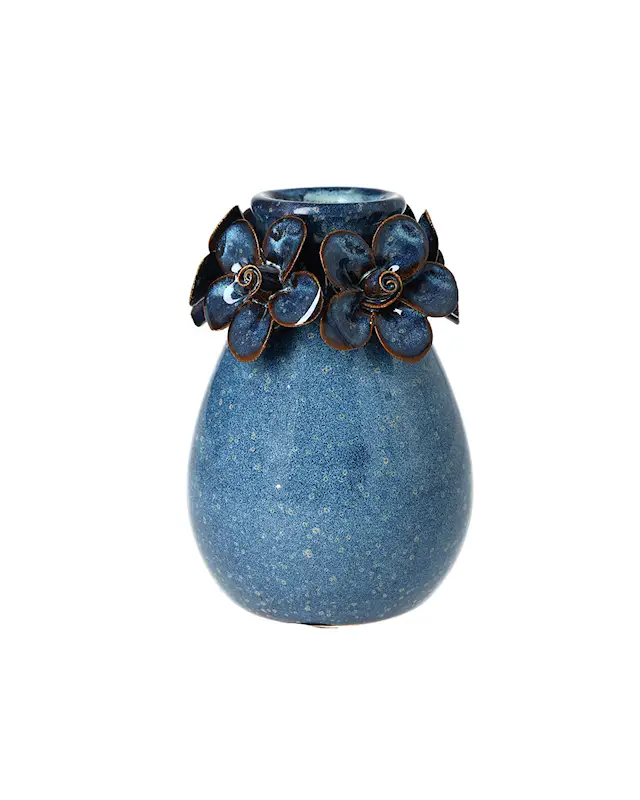 Vas Stella Blue Glaze