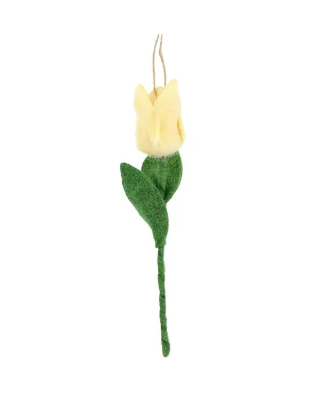 Hanging Decoration Tulip Yellow
