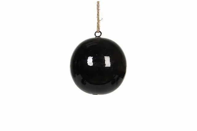 Hängande Dekoration Metallkula Grey Onyx