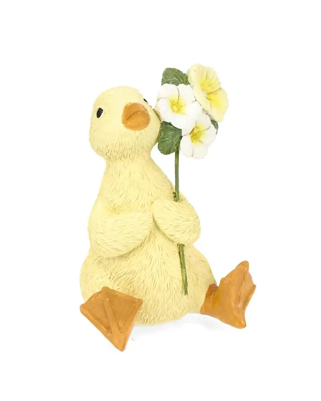 Dekoration Kyckling med Blommor