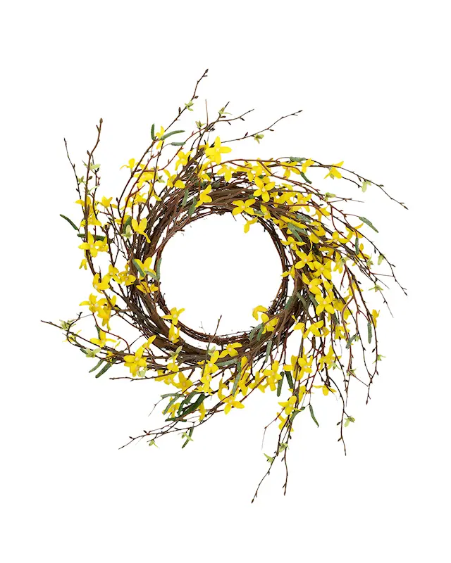 Krans Forsythia Gul
