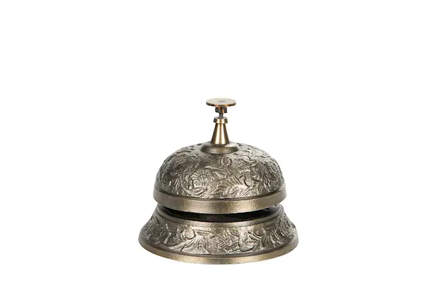 Dekoration Ringklocka Antik Mässing