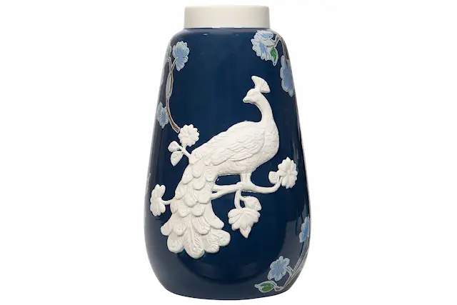 Vase Peacock Big